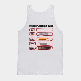 Electrician Electric Engineer Humor Fuse Tank Top